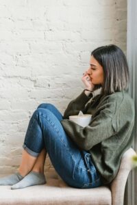 woman with tmj